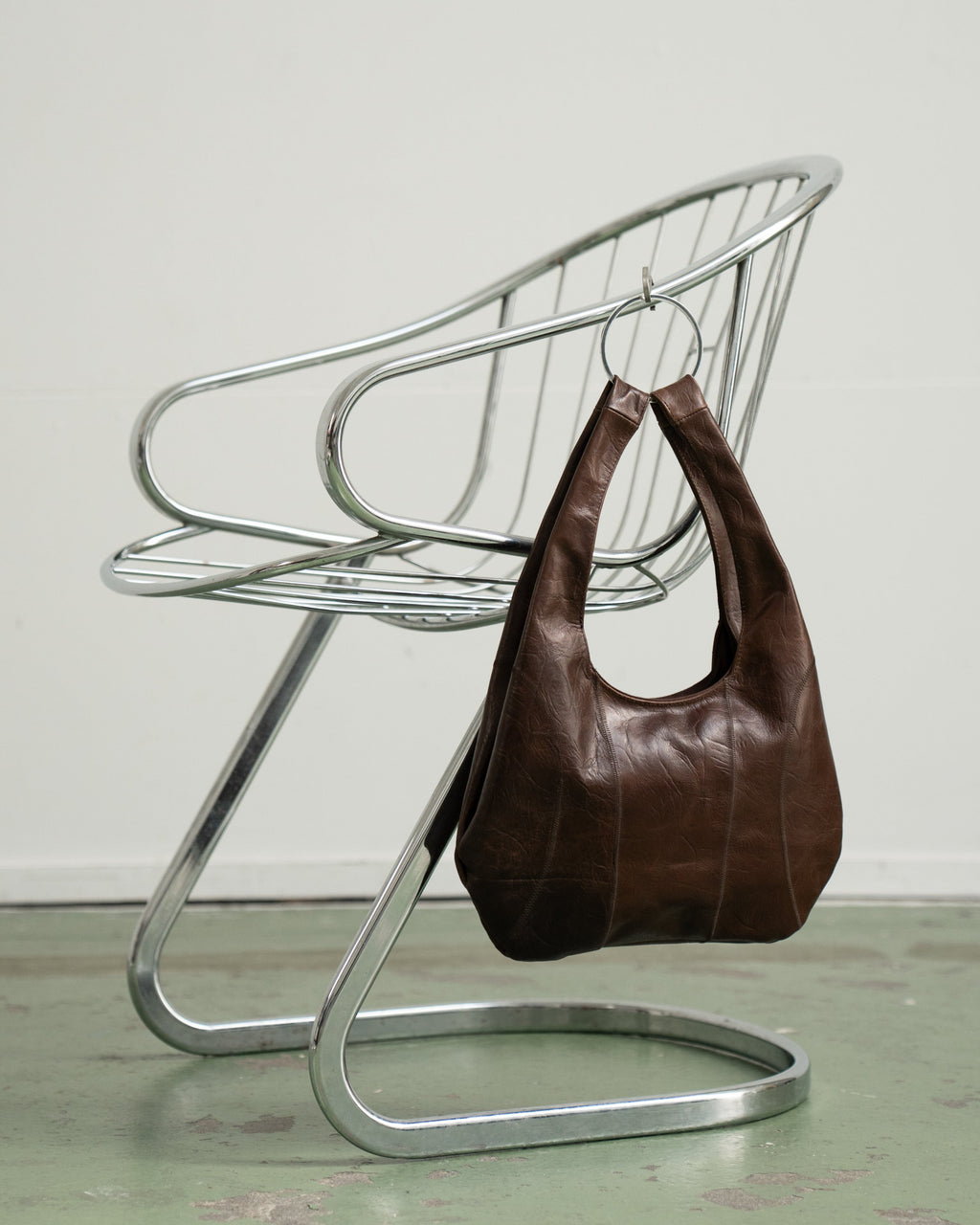 DARK BROWN RINGBAG