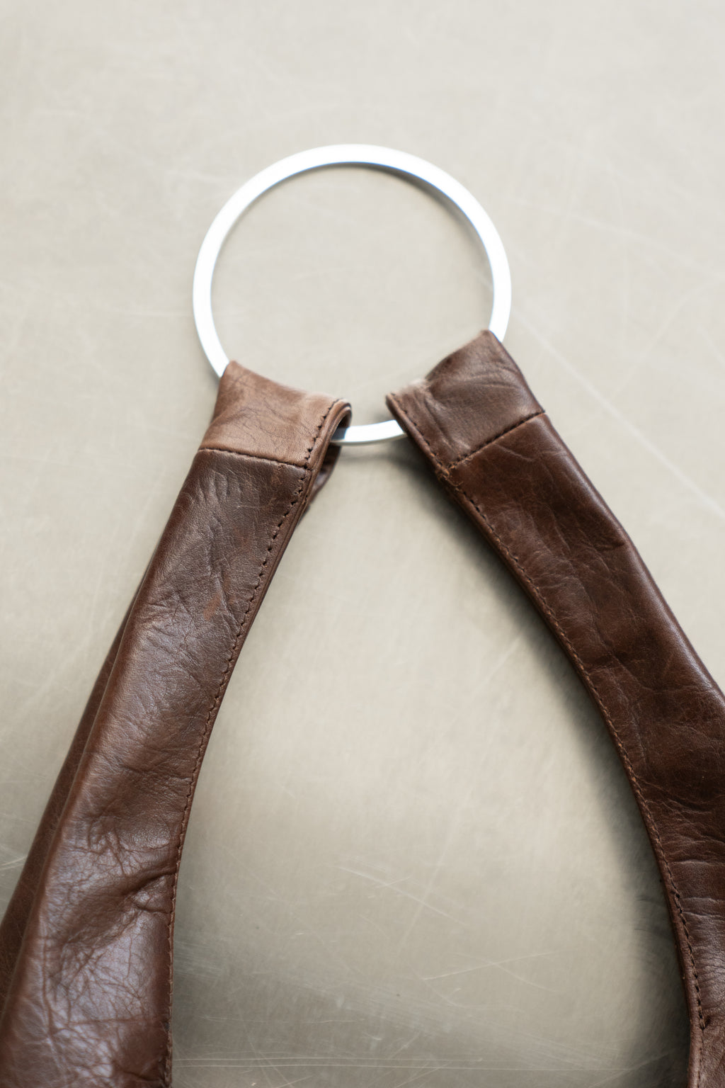 DARK BROWN RINGBAG