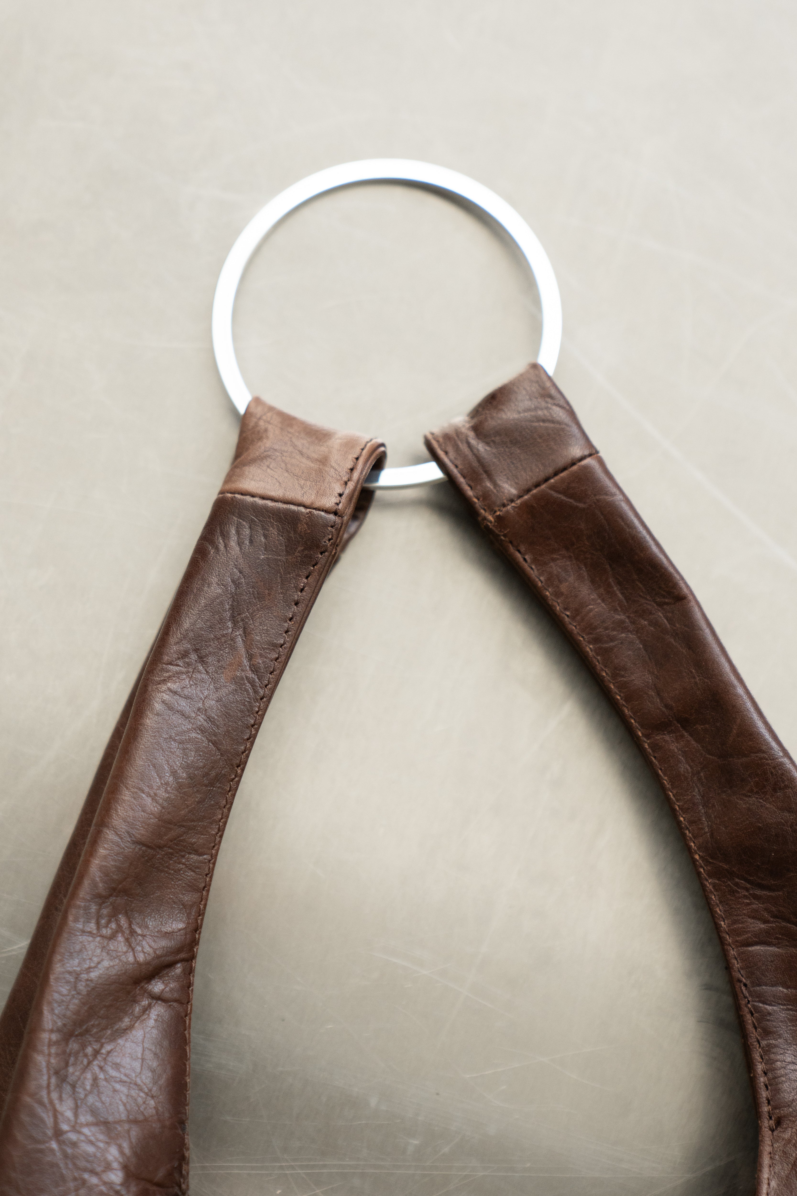 DARK BROWN RINGBAG