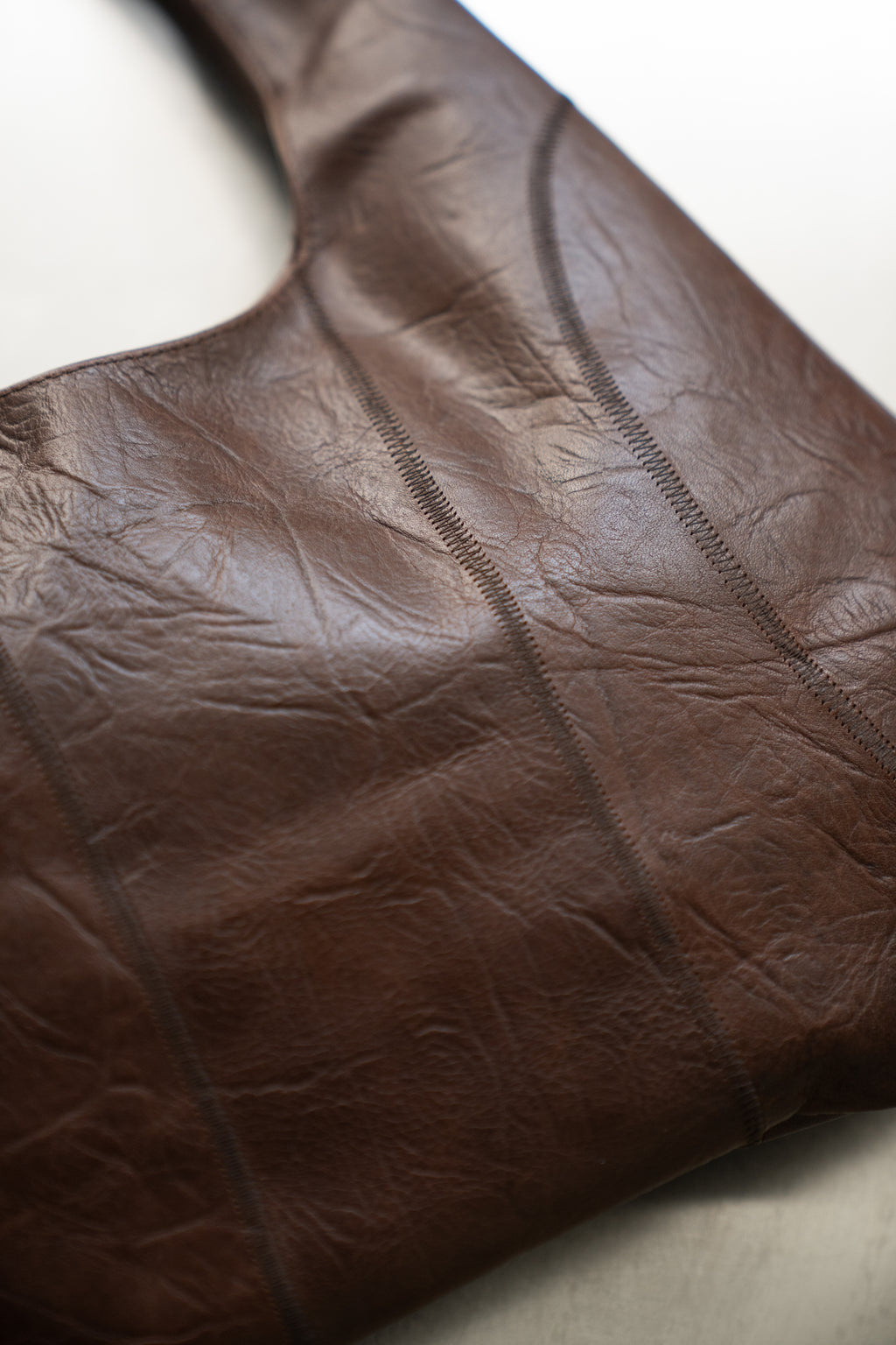 DARK BROWN RINGBAG